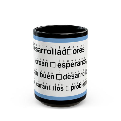 Spanish version of Developers cure Problems Coffee Mug — Funny Programmer Office Gift (11oz/15oz)
