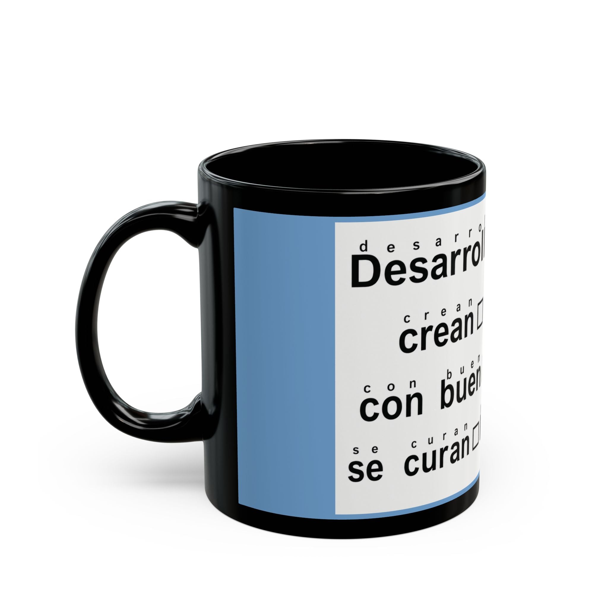 Spanish version of Developers cure Problems Coffee Mug — Funny Programmer Office Gift (11oz/15oz)
